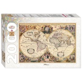 Пазл Step puzzle Историческая карта мира 2000 эл