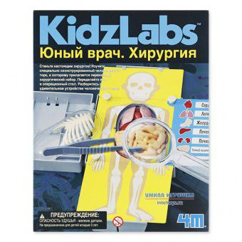 Научный набор 4M Kidz Labs Юный врач Хирургия