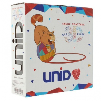 Набор пластика для 3D ручек UNID PRO-3F