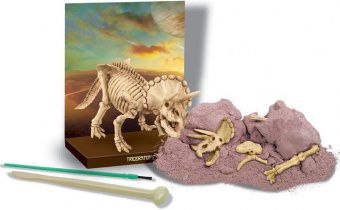 Археологический набор 4M Скелет Трицератопса